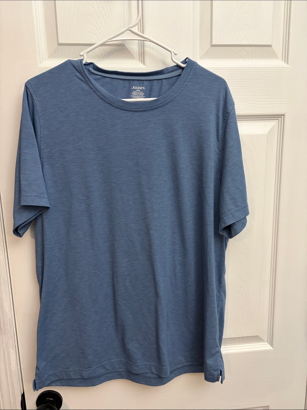 Jockey Men's Short-Sleeve Crewneck Tee — Dusty Blue